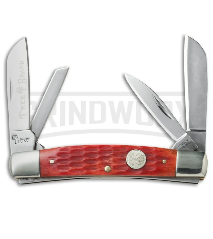 Boker Congress Jigged Red Bone Pocket Knife 1 Boker Congress Jigged Red Bone Pocket Knife