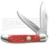 Boker Copperhead Jigged Red Bone Pocket Knife