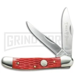 Boker Copperhead Jigged Red Bone Pocket Knife
