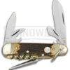 Boker Camp Knife 2.50" Brown Stag 110182HH