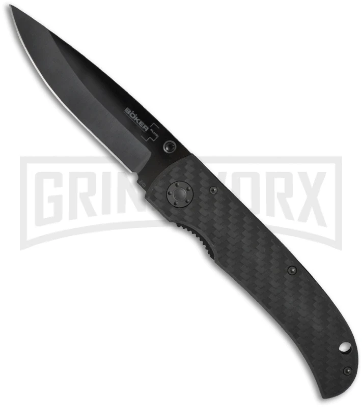 Boker Plus Anti-Grav Carbon Fiber Folding Knife - Ceramic Black 1 Boker Plus Anti-Grav Carbon Fiber Folding Knife - Ceramic Black