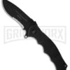 Boker Plus Black Kalashnikov 101 Folding Knife - Black Serr