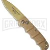 Boker Kalashnikov Desert Sand Automatic Knife - Copper Plain
