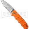 Boker Kalashnikov Orange Automatic Knife - Satin Plain