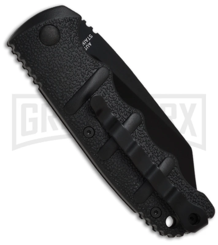 Boker Kalashnikov Black Automatic Knife - Wharncliffe Black Plain 2 Boker Kalashnikov Black Automatic Knife - Wharncliffe Black Plain - Image 2