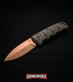 Boker Kalashnikov Desert Warrior Dagger Automatic Knife - Copper Plain -OTF Knives Shop boker kalashnikov desert warrior dl black large