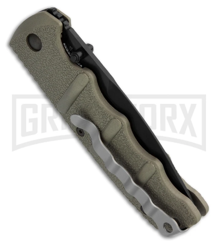 Boker Grey Kalashnikov Folding Knife - Black Serr 2 Boker Grey Kalashnikov Folding Knife - Black Serr - Image 2