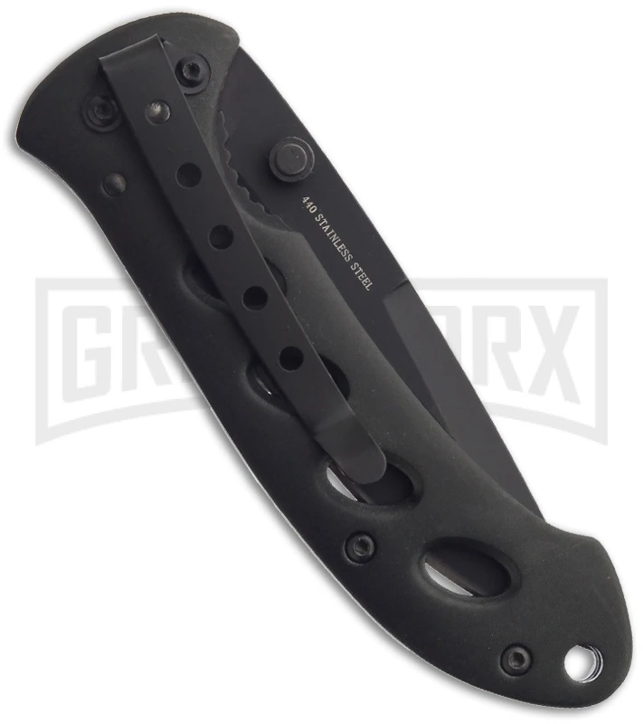 Boker Magnum Shadow Folding Knife - Black Plain 2 Boker Magnum Shadow Folding Knife - Black Plain - Image 2