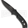 Boker Magnum Shadow Folding Knife - Black Plain