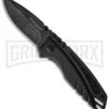 Boker Magnum Black G-10 Spring Assisted Knife - Stonewash Plain