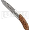 Boker Magnum Caveman Folding Knife - Damascus Plain