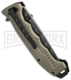Boker Magnum Shades Of Gray Folding Knife - Graphic Plain -OTF Knives Shop boker magnum 01sc648n side cm large