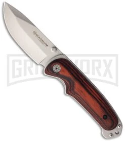 Boker Magnum Bush Companion Folding Knife - Bead Blast