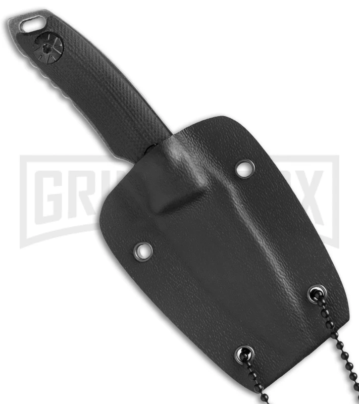 Boker Magnum 02SC745 Lil Friend Clip Point Fixed Blade - Stonewash Plain 2 Boker Magnum 02SC745 Lil Friend Clip Point Fixed Blade - Stonewash Plain - Image 2