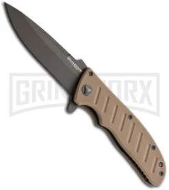Boker Magnum A-Stan Folding Knife - Gray Plain