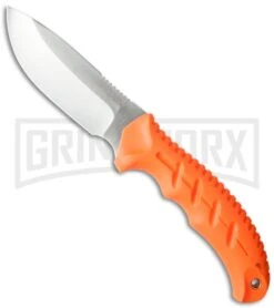 Boker Magnum Big Game Hunter Orange Fixed Blade Knife - Satin Plain
