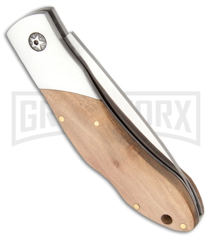 Boker Magnum Caveman Folding Knife - Satin Plain 2 Boker Magnum Caveman Folding Knife - Satin Plain - Image 2