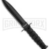 Boker Magnum Mini Dagger Fixed Blade Knife - Black Plain