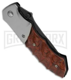 Boker Magnum High Peak Folding Knife - Black Plain -OTF Knives Shop boker magnum high peak 01ry967 side large