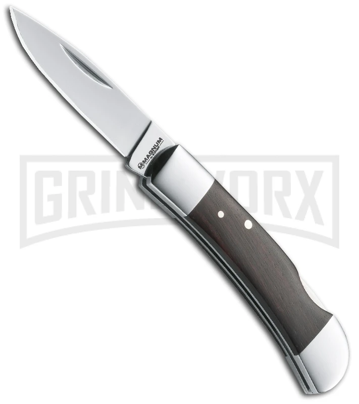 Boker Magnum Jewel Folding Knife - Satin Plain 1 Boker Magnum Jewel Folding Knife - Satin Plain