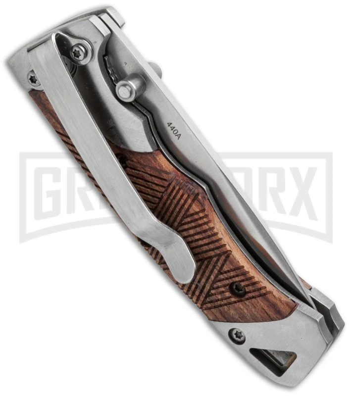 Boker Magnum Master Craftsmen 5 Folding Knife - Satin Plain 2 Boker Magnum Master Craftsmen 5 Folding Knife - Satin Plain - Image 2