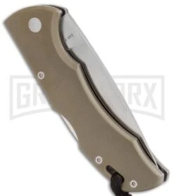 Boker Magnum Peewee Folding Knife - Satin Plain -OTF Knives Shop boker magnum peewee lock sand 01sc484 side large