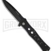 Boker Magnum Power Trooper Folding Knife - Black Plain