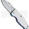 Boker Magnum Slim Rainbow Folding Knife - Satin Plain