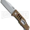 Boker Magnum Timberman Folding Knife - Satin Plain