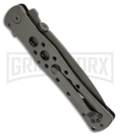 Boker Magnum Urban Tank Folding Knife - Gray Plain -OTF Knives Shop boker magnum urban tank 01mb222 side large
