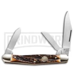 Boker Medium Stockman Stag Pocket Knife