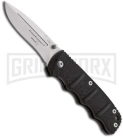 Boker Plus Black Mini Kalashnikov Folding Knife - Bead Blast Plain