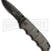 Boker Plus Mini Kalashnikov Black Folding Knife - Black Serr
