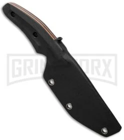 Boker Plus Mako Black G-10 Fixed Blade Knife - Stonewash Plain -OTF Knives Shop boker plus 02bo002 sheath cm large