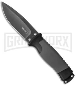 Boker Plus 02BO004 Outdoorsman Fixed Blade Knife - Gray Plain