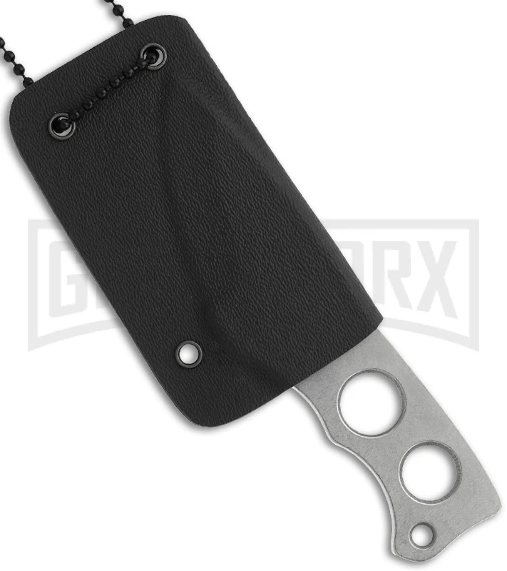 Boker Plus Mega Mini Neck Knife - Stonewash Plain 3 Boker Plus Mega Mini Neck Knife - Stonewash Plain - Image 3