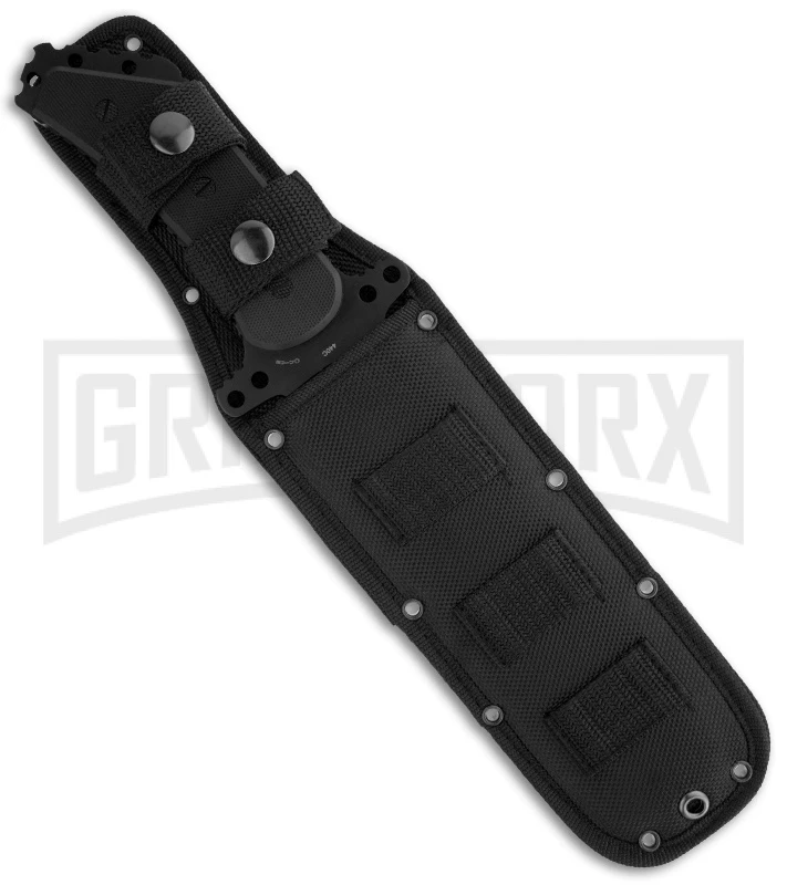 Boker Plus Armed Forces Tactical Fixed Blade Knife - Black Plain 2 Boker Plus Armed Forces Tactical Fixed Blade Knife - Black Plain - Image 2