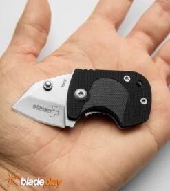 Boker Plus DW-1 Black Zytel Folding Knife - Stonewash Plain -OTF Knives Shop boker plus dw 1 01BO573 BHQ 49513 dl hand large