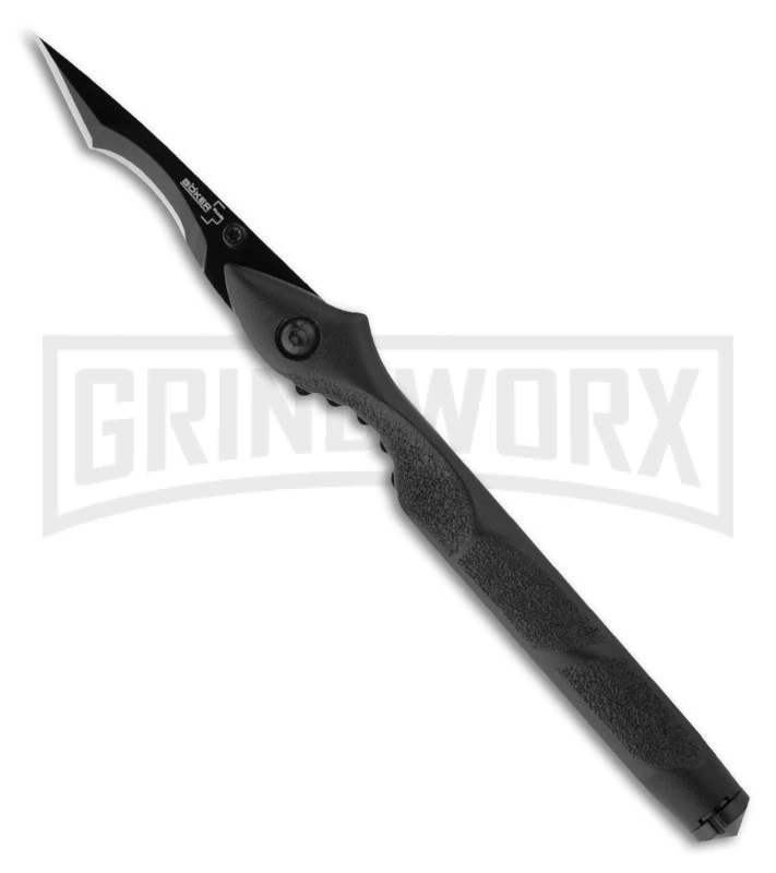 Boker Jim Wagner Urban Tanto Pen Knife - Black Plain 1 Boker Jim Wagner Urban Tanto Pen Knife - Black Plain