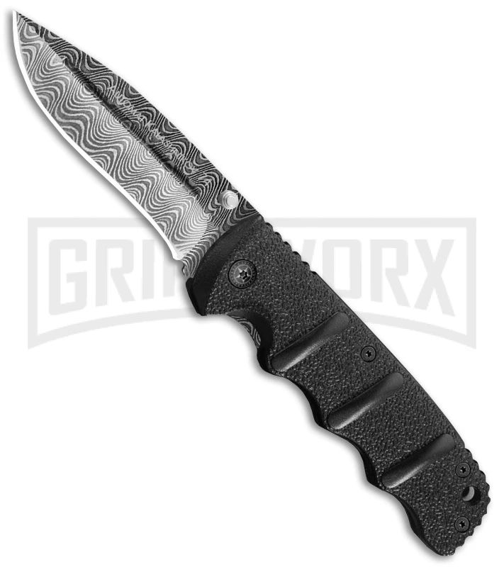 Boker Plus Kalashnikov Folding Knife - Damascus Plain 1 Boker Plus Kalashnikov Folding Knife - Damascus Plain