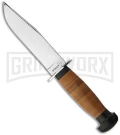 Boker Plus Mark 1 Navy Fixed Blade Knife - Polish Plain