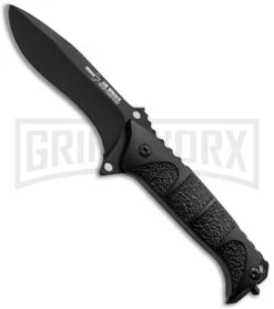 Boker Plus RBB EDC Fixed Blade Knife - Black Plain