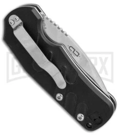 Boker Plus Worldwide Black Zytel Folding Knife - Satin Plain -OTF Knives Shop boker plus worldwide slip joint black zytel 01BO569 BHQ 49512 er side large