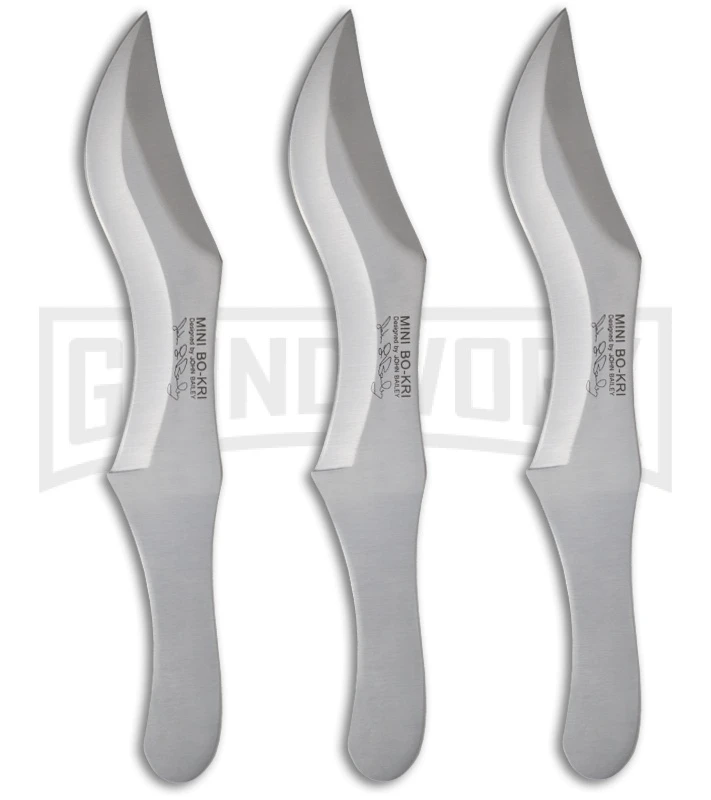 Boker Magnum 02MB162 Bailey 10.75" Mini Bo-Kri Throwing Knives - Set Of 3 1 Boker Magnum 02MB162 Bailey 10.75" Mini Bo-Kri Throwing Knives - Set Of 3