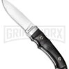 Boker Magnum Trail Black Micarta Fixed Blade Knife - Satin Plain