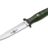 Boker 126643 Applegate-Fairbairn Anniversary 150, Green Curly Brich Wood - Limited To 150