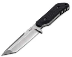 Boker Plus SM-10T Fixed Blade, 440C, Black G-10 Handle