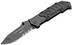 Boker Plus Kal 13 Folding Knife, 440C Stainless, Aluminum Handle