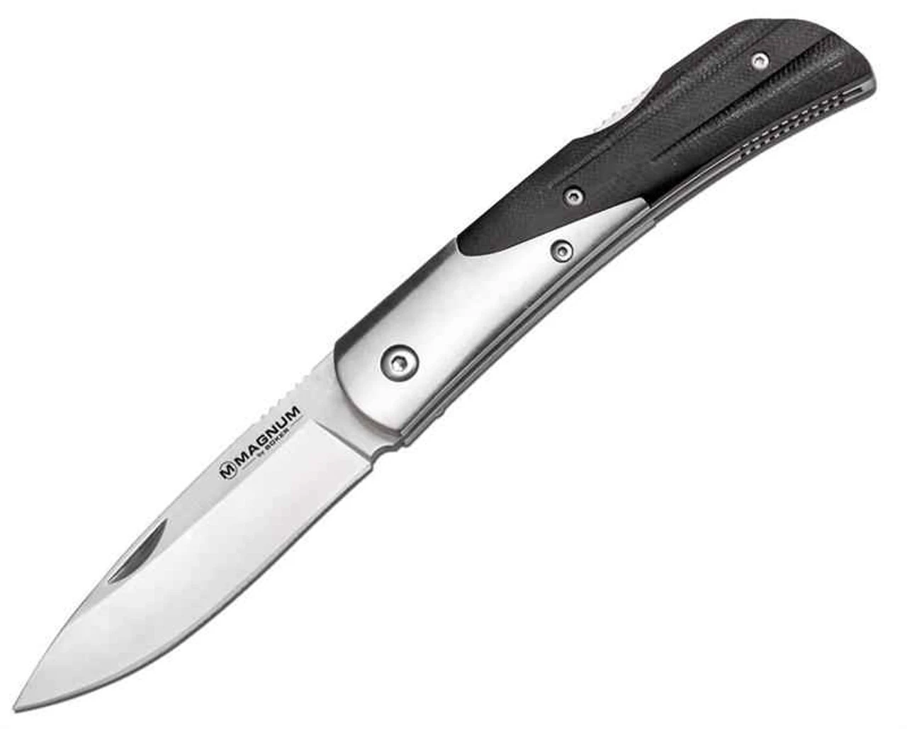 Boker Magnum Kingklip Folder, 440, Micarta Handle 1 Boker Magnum Kingklip Folder, 440, Micarta Handle