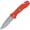 Boker Magnum To Serve And Protect. Fire Department, 440 Stainless, Aluminum Handle